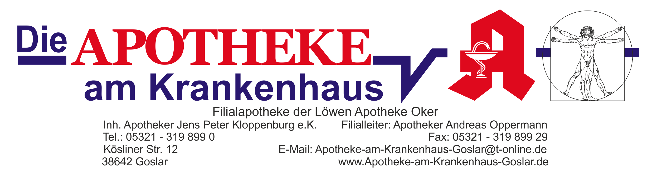 Apotheke Am Krankenhaus Filialapotheke Der Lowen Apotheke Oker