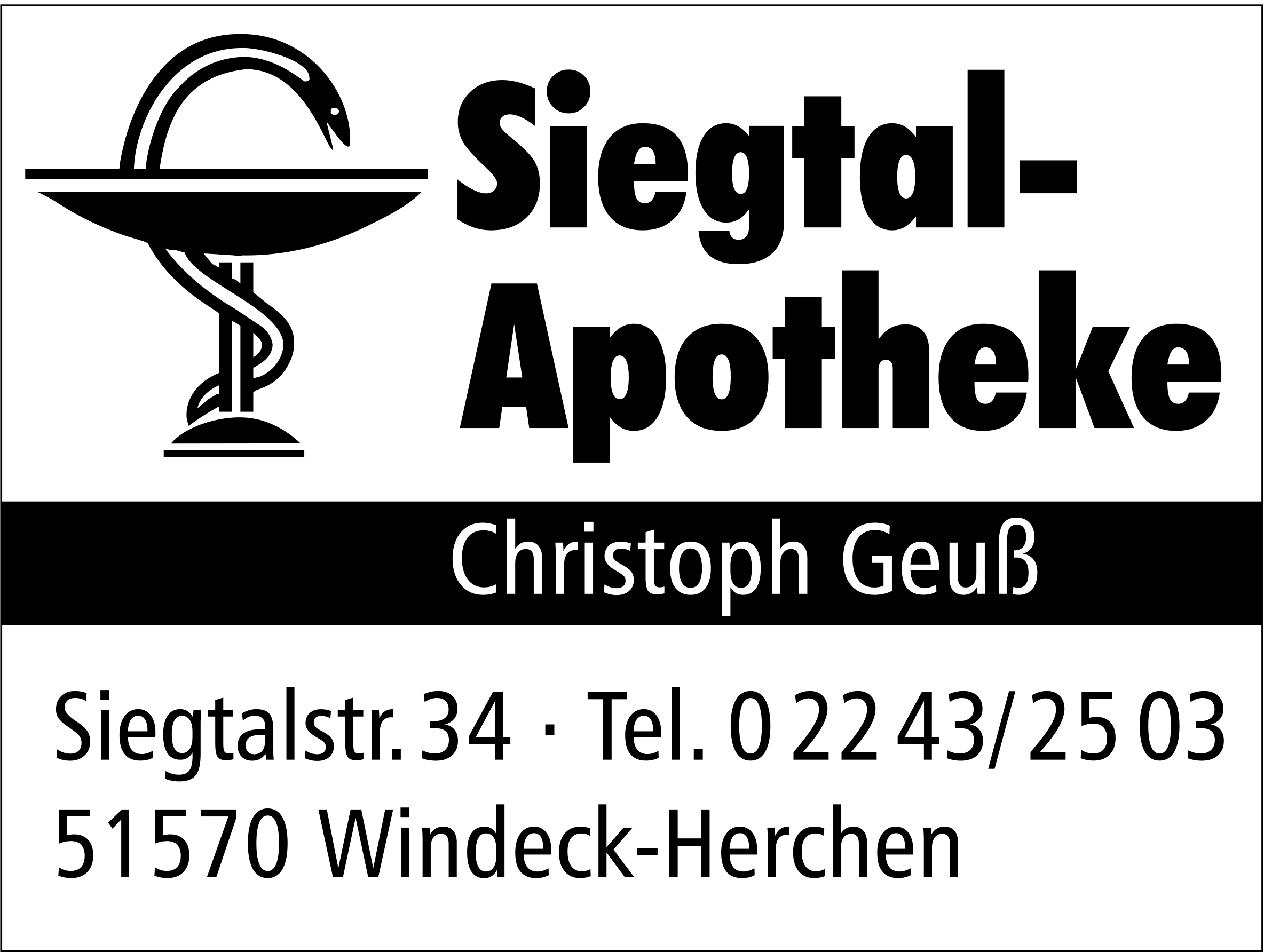Siegtal-Apotheke in 51570 Windeck