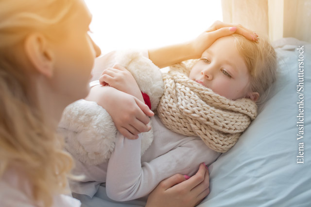 Kindern Arznei geben